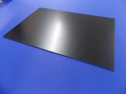 Polystyrolplatten 200x300mm schwarz