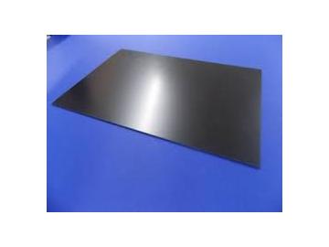 Polystyrolplatten 200x300mm schwarz